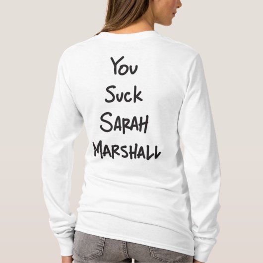 サラマーシャルの破壊のフード付きスウェットシャツ Tシャツ (裏面)