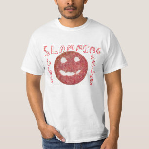 サラミのワイシャツをばたんと閉めること Tシャツ