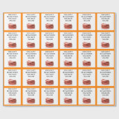 サラミ ラッピングペーパー (フラット)