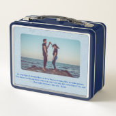 サラム |ガールフレンドのためのペルシャの記念品 メタルランチボックス (裏面)