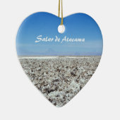 サラル·デ·アタカマ-アタカマ砂漠(チリ) セラミックオーナメント (右)