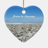 サラル·デ·アタカマ-アタカマ砂漠(チリ) セラミックオーナメント (裏面)