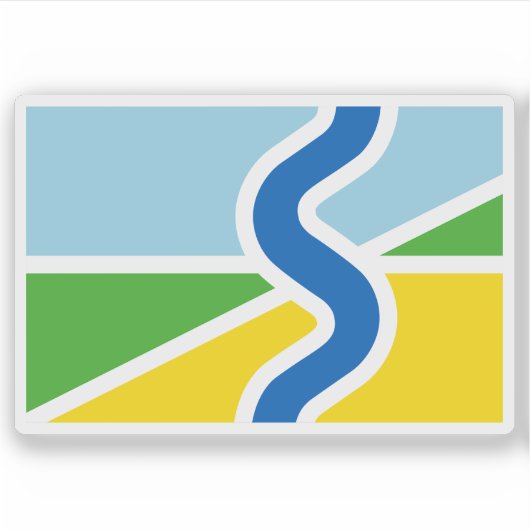 サランド国旗、オランダ シール (正面)