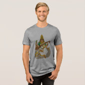 サラースヴァティーTシャツ トライブレンドＴシャツ (正面全面)