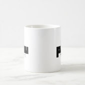 サラーム平和アラビア書道 コーヒーマグカップ (中央)