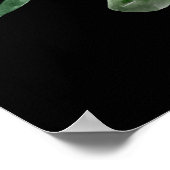 サラーム – アサラーム・オ・アリカム – イスラムの壁アート ポスター (角)