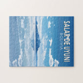 サラールドゥウイユニボリビア旅行アートヴィンテージ ジグソーパズル (横)