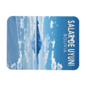 サラールドゥウイユニボリビア旅行アートヴィンテージ マグネット (横)