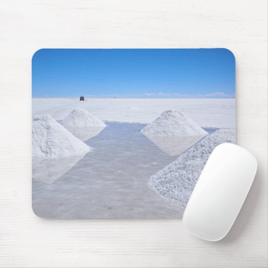 サラール族de Uyuniの塩の平たい箱のmousepad マウスパッド (マウス)