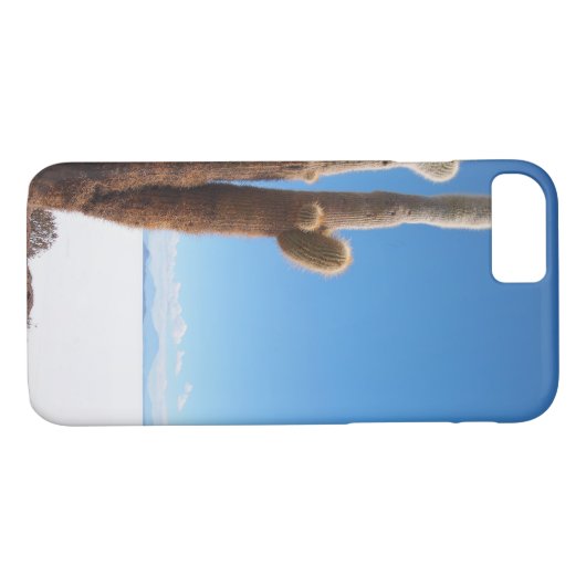 サラール族de Uyuniのiphone 7の例の巨大なサボテン Case-Mate iPhoneケース (裏面(横))