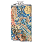 サラ日本のマンダーと戦う侍 フラスク (左)