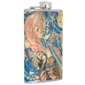 サラ日本のマンダーと戦う侍 フラスク (右)