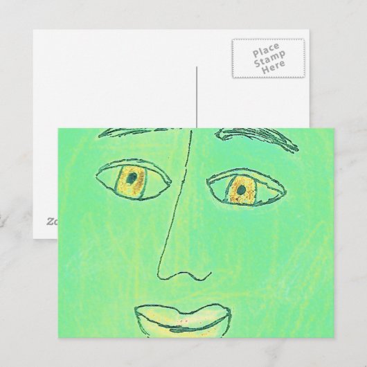 サラ絵はがき ポストカード (正面/裏面)