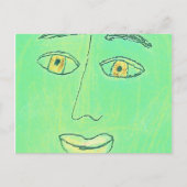 サラ絵はがき ポストカード (正面)