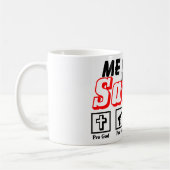 、サラ追随的! コーヒーマグカップ (左)