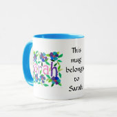 「サラ」のマグ マグカップ (正面左)