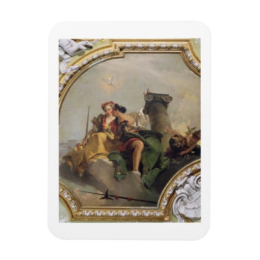 『サラ・キャピトル』より堅実と正義 マグネット (縦)