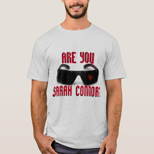 サラ・コナーか?- AミスターPシャツ Tシャツ (正面)