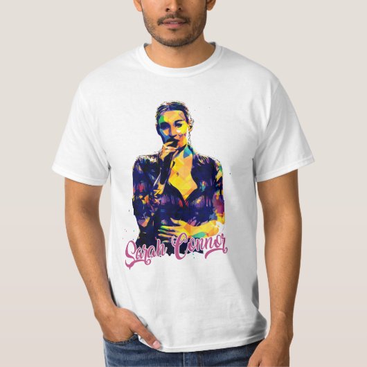 サラ・コナー音楽 Tシャツ (正面)