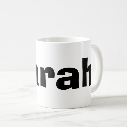 サラ コーヒーマグカップ (正面右)