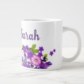 「サラ」コーヒーマグ ジャンボコーヒーマグカップ (右)