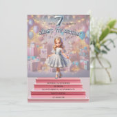 サラ・セブン誕生日 招待状 (スタンド正面)