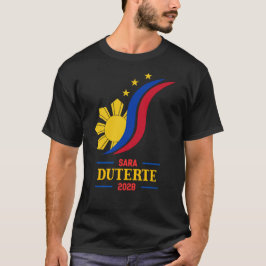 サラ・デュテルテ 2028 大統領Tシャツ Inday シャツ