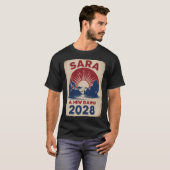 サラ・デュテルテ 2028 大統領Tシャツ Inday シャツ (正面フル)