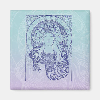 サラ・バーンハードバイミュシャ マグネット