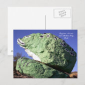サラ・パーキンス・フロッグ・ロック ポストカード (正面/裏面)
