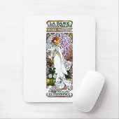 サラ・ベルナルト、ラダメオ・カメリア、ミュシャ 素晴らし マウスパッド (マウス)