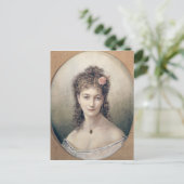 サラ・ベルナール1869 ポストカード (スタンド正面)