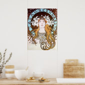 サラ・ベルンハルト – アルフォンスミュシャ ポスター (キッチン)