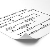 サラ・ペイリン氏ディベート・フロー・チャート・ポスター ポスター (角)