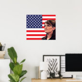 サラ・ペイリン氏ポスター ポスター (ホームオフィス)