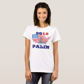 サラ・ペイリン氏2012人の女性、女の子のTシャツの上 Tシャツ (正面フル)