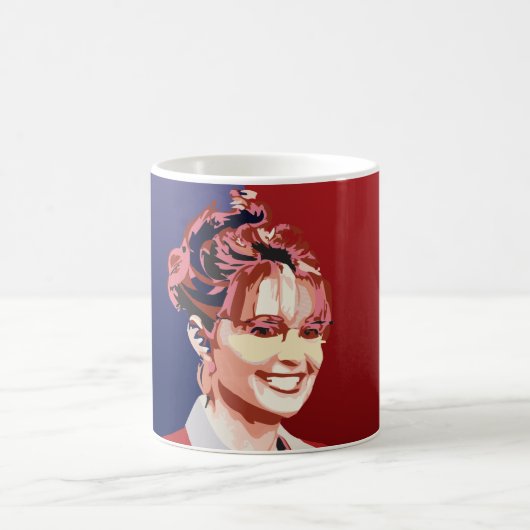 サラ・ペイリン氏 コーヒーマグカップ (中央)