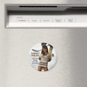 サラ・ペイリン氏 – ホッケーママ磁石をパックしたい マグネット (インサイチュ (食洗機))