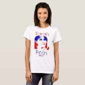 サラ・ペイリン氏 Tシャツ (正面フル)
