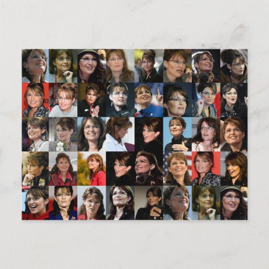 サラ・ペイリン ポストカード (正面)