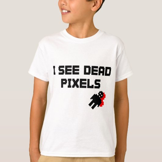 サラ・マーシャル・デッド・ピクセル Tシャツ (正面)