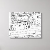 サラ・モトラネーズによるベータ・ドローイング キャンバスプリント (正面)