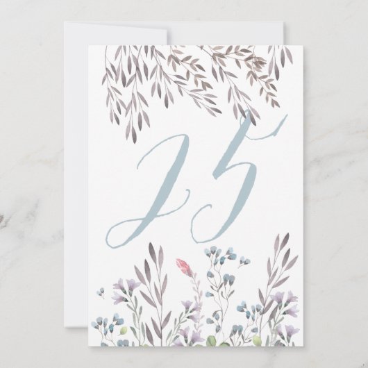 サラ – 25 招待状 (裏面)