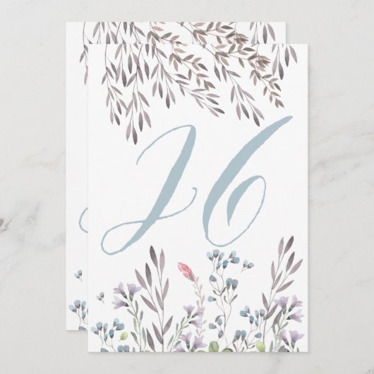 サラ – 26 招待状 (正面/裏面)