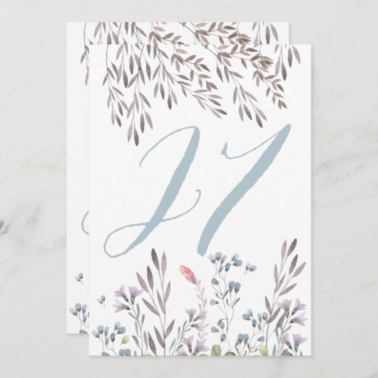 サラ – 27 招待状 (正面/裏面)