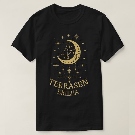サラ・J・マアスのファンのためのガラス本のシャツの王座 Tシャツ (デザイン正面)