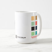 サラ、Zocalo Coffeehouse、人ではなくコーヒーをフィルター コーヒーマグカップ (正面右)