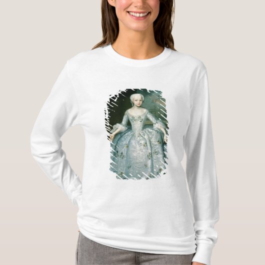 サラEleonor Fermor 1749-50年のポートレート Tシャツ (正面)