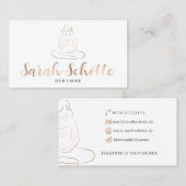 サラSchotteの名刺 名刺 (正面/裏面)