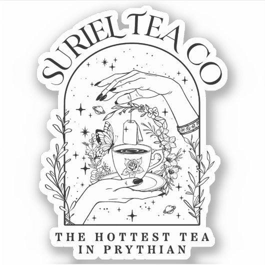 サリエル茶株式会社アコタールヴェラリス3WH1 シール (正面)